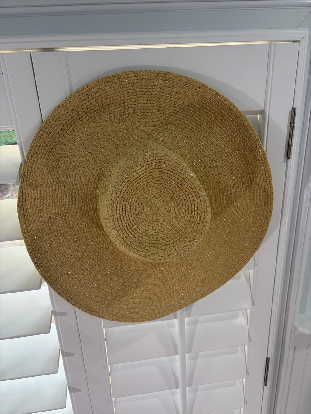 J. Crew Wide-Brim Straw Sun Hat - Picture 6 of 8